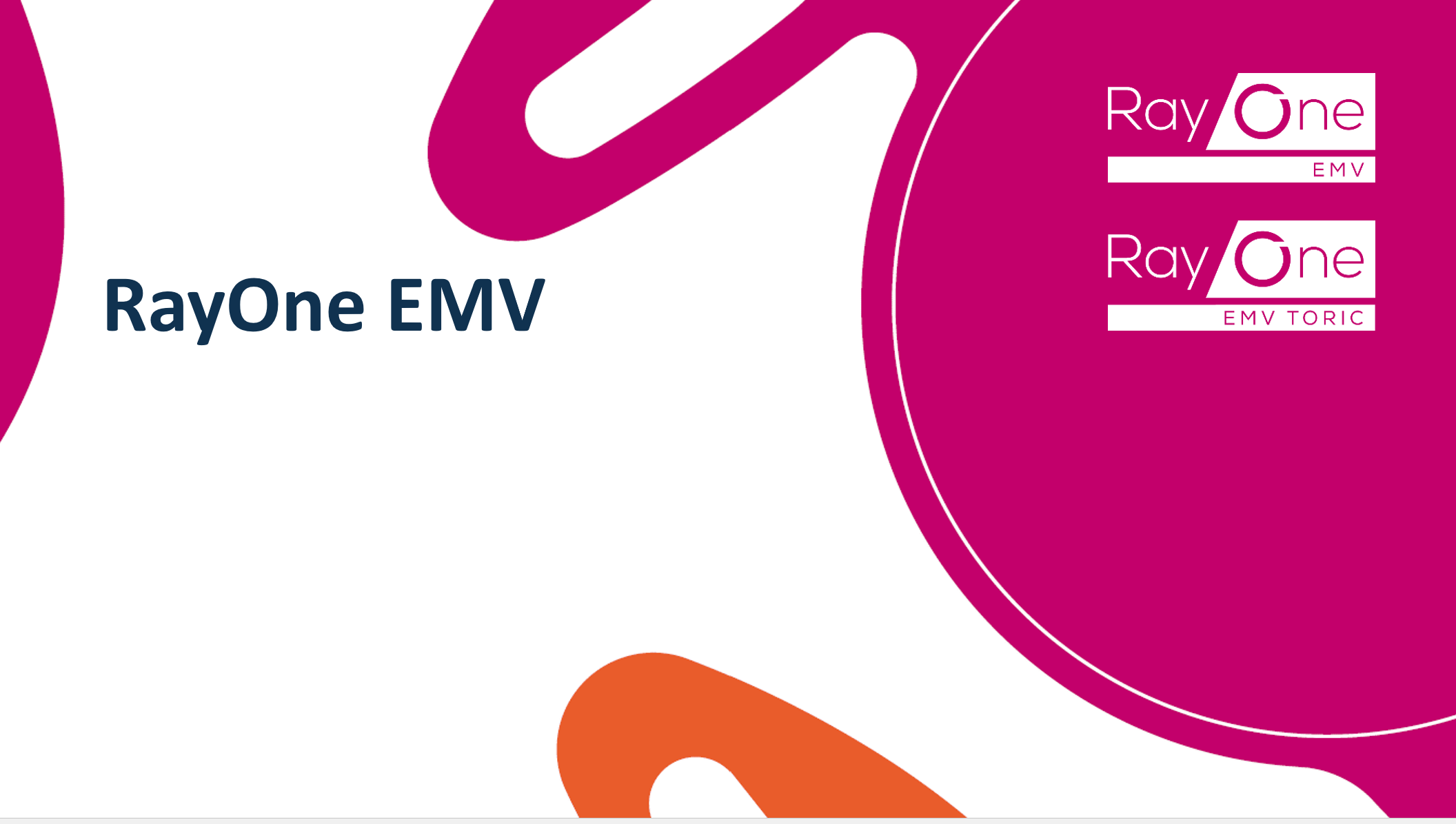 Rayner RayOne EMV monofocal IOL